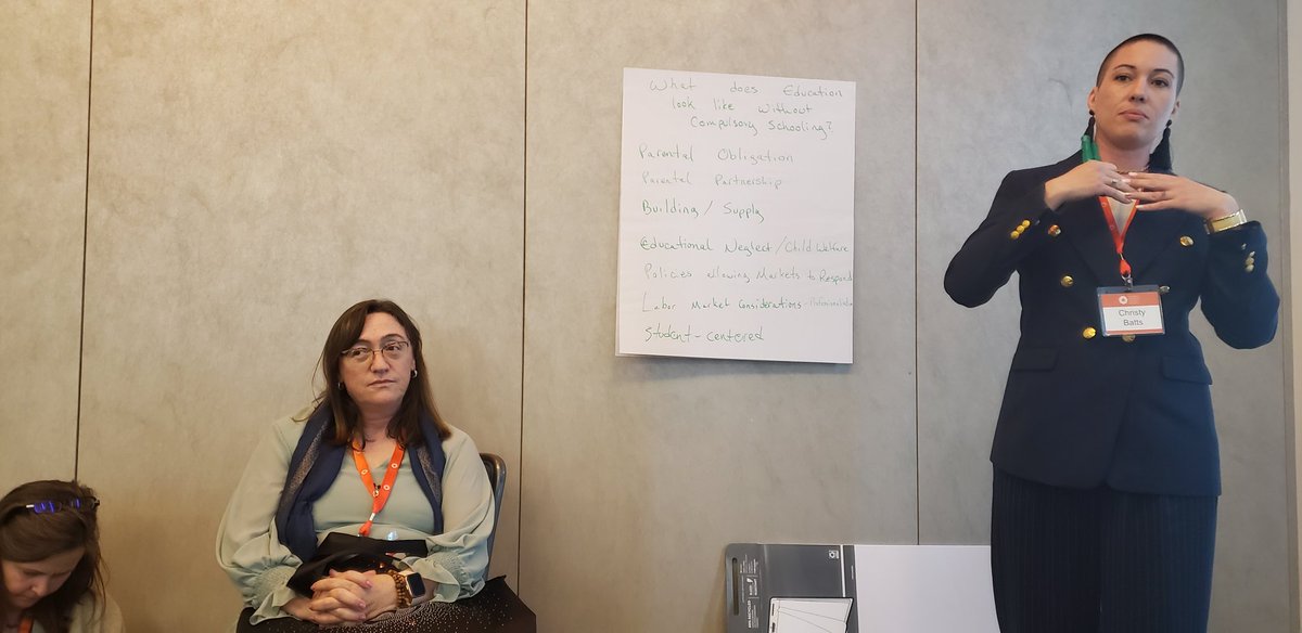 JParkYYC's tweet photo. We had a packed house in "Imagining a Free Market in Education: Concepts, Accountability, and Barriers" at #ISCRC. https://t.co/eOpBNnMcdA