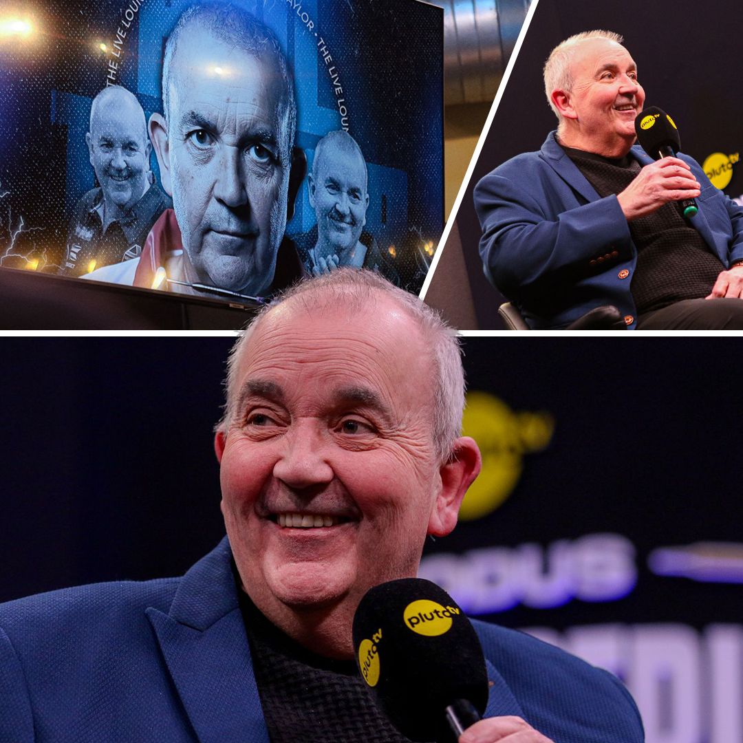 ⚡The Power is in town in Portsmouth!

Phil Taylor is at the MODUS Live Lounge this evening, holding a Q and A session ahead of the Legends League finals night. He will then be on punditry duties during the evening.

You can see all the Super Series action on Pluto TV from