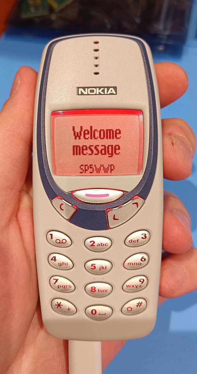 I wasn't joking about M17 texting using Nokia 3310😆
Firmware to be published soon.
^SP5WWP