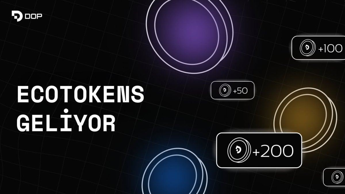 dop_tr's tweet image. DOP Ekosistemi Büyüyor!

EcoTokens, #DOP ekosistemini daha güçlü ve faydalı bir hale getiriyor. DOP token sahipleri artık ekosistemimize bağlı yeni projelerden ödüller kazanabilecek. DOP token’lerinizi cüzdanınızda tutun ve yeni fırsatlara kapı açın. 

#BlockchainEvolution