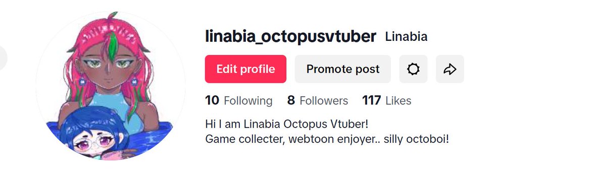 Linabia (Octopus Vtuber)🐙🎮 tweet media