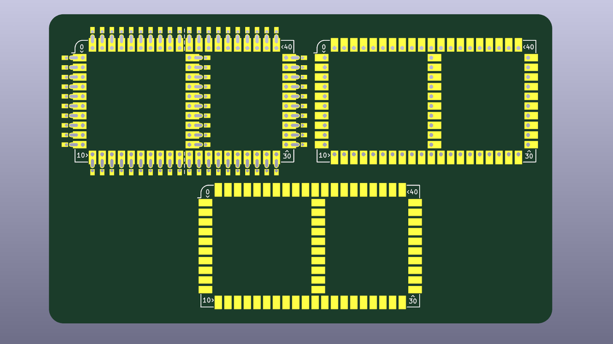 We've added the Combo RP2xxx Stamp footprints found on our Stamp Carrier XL boards to the Stamp Footprints repository (for KiCad, Eagle, and EasyEDA) so that anyone can use them in their designs 🥳

github.com/solderparty/rp…
