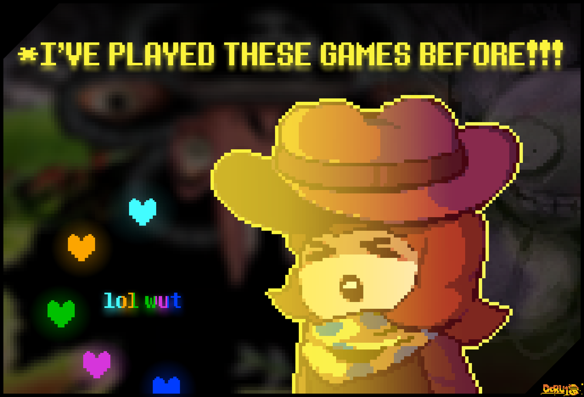 IamDoru1's tweet photo. Clover during the Omega Flowey Fight -
[Early] Shitpost Sunday #19

#undertale #undertaleyellow #undertaleyellowfanart #uty #undertalefanart #cloveruty #pixelart #flowey #undertalememe #shitpostsundayDR https://t.co/2slRPAXhvt