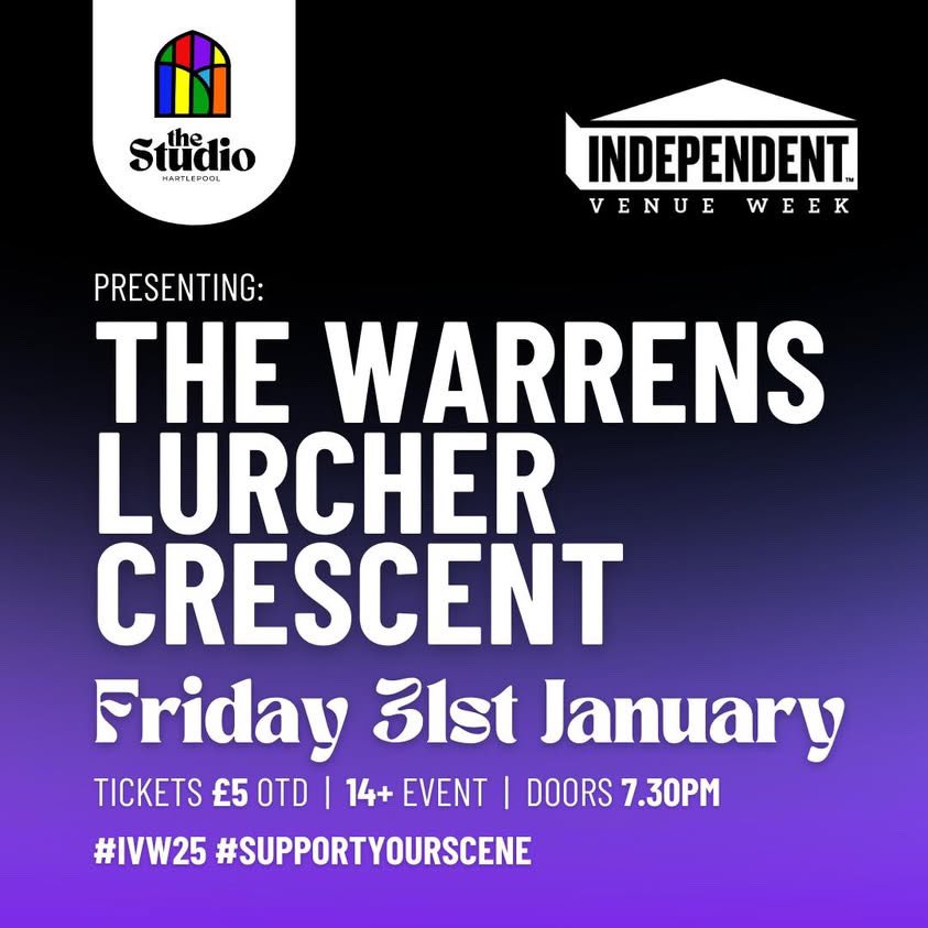 Crescent (@crescent_band_) on Twitter photo Well we said we’re back so… here’s our next gig!🥁
On Friday 31st January we will be sharing the stage with The Warrens and lurcher 🙌
Were buzzing for our first gig back with great company and an amazing independent venue <a href="/TheStudioHpool/">The Studio</a> ❤️
Tickets are £5 on the door only🌙 Well we said we’re back so… here’s our next gig!🥁
On Friday 31st January we will be sharing the stage with The Warrens and lurcher 🙌
Were buzzing for our first gig back with great company and an amazing independent venue <a href="/TheStudioHpool/">The Studio</a> ❤️
Tickets are £5 on the door only🌙