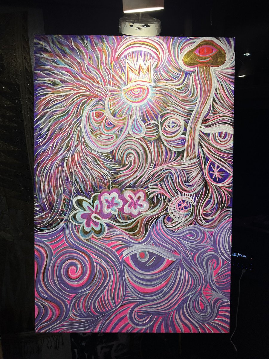 MitriTheGod's tweet photo. A few big original pieces I have available.

I accept #doginme and other tokens as payment btw 🤝🏾

Willing to negotiate 💵

All my real dogs repost for me 💙

Need to cover some bills this month https://t.co/ZbTOeNxWQf