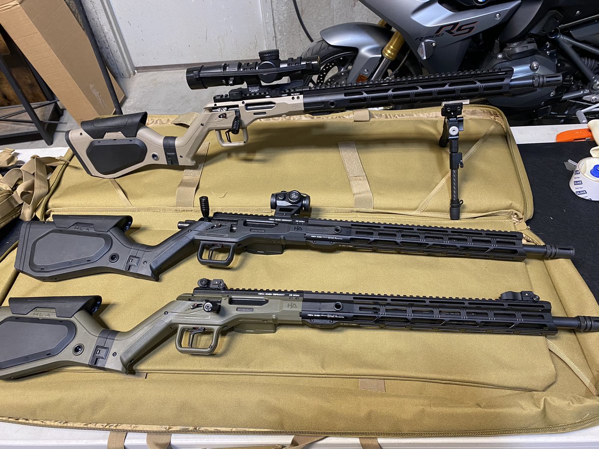Gearing up for Shot Show &amp; Range day this upcoming week! HERA H6 rifles ready to go🔥