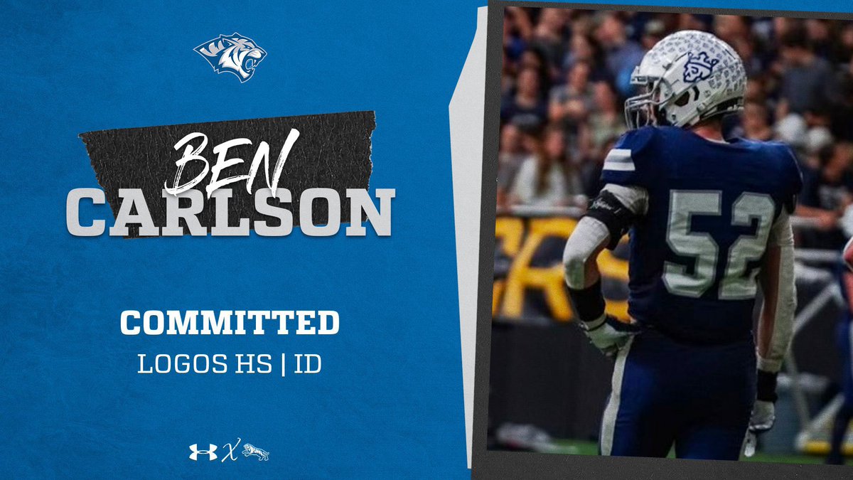 After lots of thought and consideration, I am excited to announce my commitment to Dakota Wesleyan University! AGTG. <a href="/dwtigerfootball/">DWU Football</a> <a href="/CoachKretch/">Alex Kretzschmar</a> <a href="/CoachMasonFrost/">Mason Frost</a> <a href="/Romeon_greve/">Romeon Greve</a>