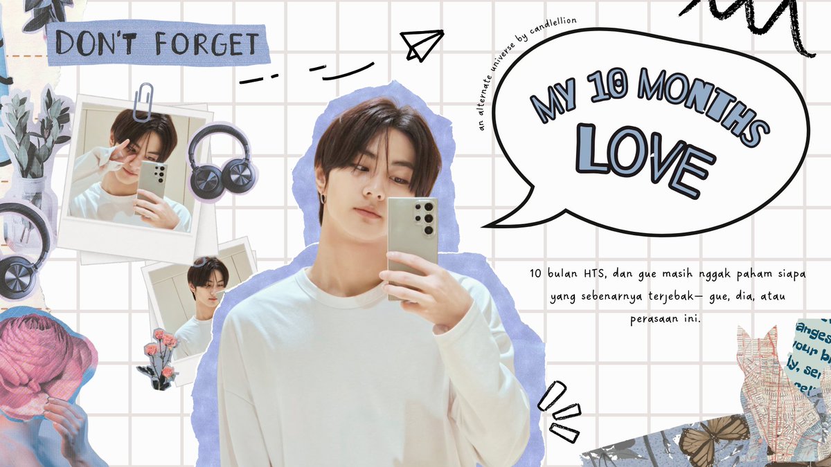 My 10 Months Love

𝘴𝘦𝘱𝘶𝘭𝘶𝘩 𝘣𝘶𝘭𝘢𝘯 𝘩𝘵𝘴, 𝘥𝘢𝘯 𝘨𝘶𝘦 𝘮𝘢𝘴𝘪𝘩 𝘦𝘯𝘨𝘨𝘢 𝘱𝘢𝘩𝘢𝘮 𝘴𝘪𝘢𝘱𝘢 𝘺𝘢𝘯𝘨 𝘴𝘦𝘣𝘦𝘯𝘦𝘳𝘯𝘺𝘢 𝘵𝘦𝘳𝘫𝘦𝘣𝘢𝘬— 𝘨𝘶𝘦, 𝘥𝘪𝘢, 𝘢𝘵𝘢𝘶 𝘱𝘦𝘳𝘢𝘴𝘢𝘢𝘯 𝘪𝘯𝘪. 

yang jungwon short au