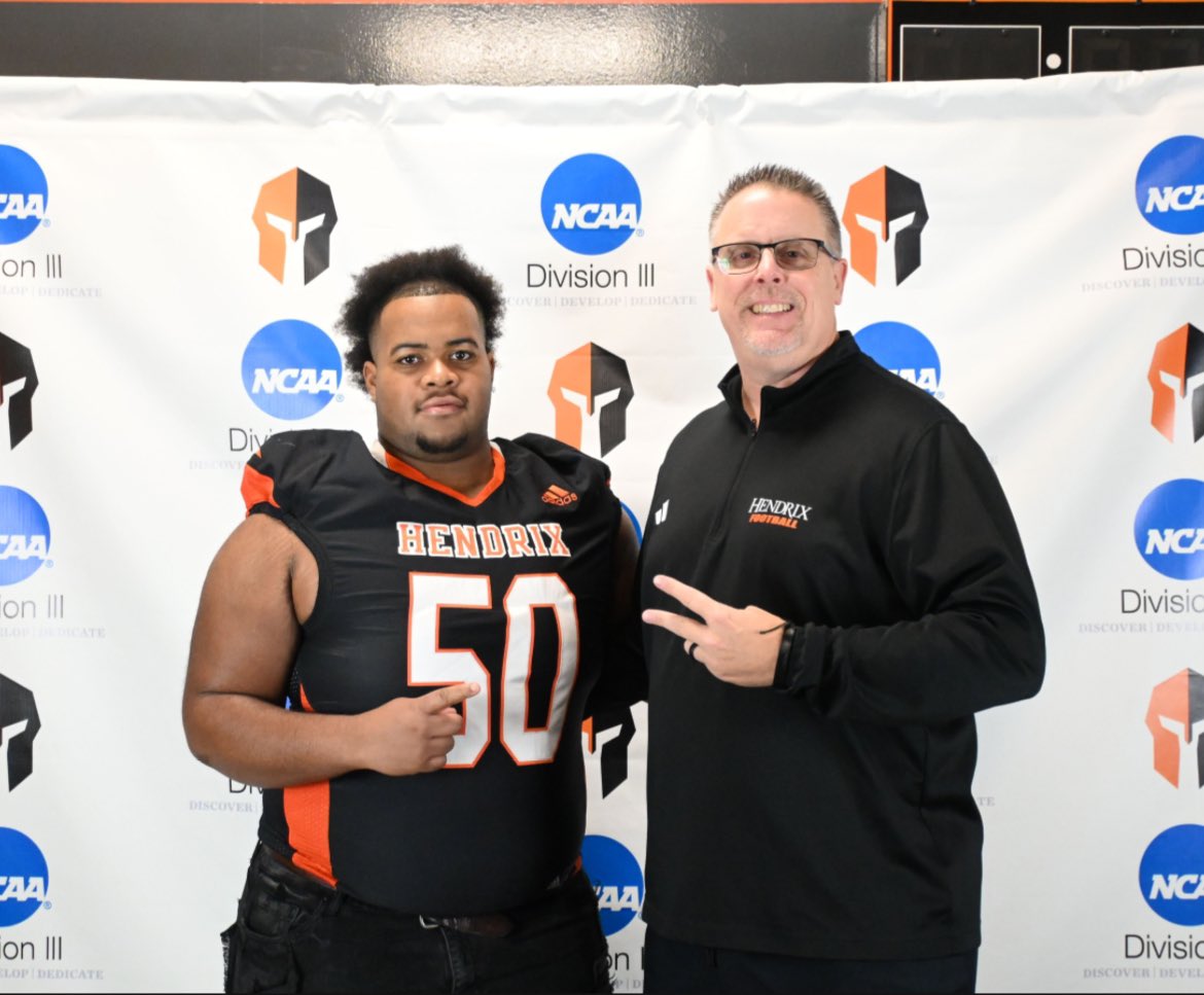 Had a great visit at Hendrix today <a href="/CoachPete19/">Coach Douglas Petersen</a>  <a href="/MCJags_Football/">Madison Central Football</a> <a href="/CoachT_Rob/">Terrance Robinson</a>
