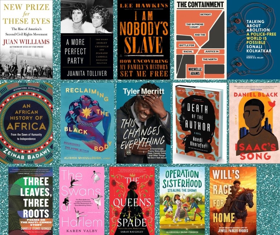 The Literate Lizard (@litlizardsedona) on Twitter photo Our post at Black Kos/<a href="/dailykos/">Daily Kos</a> of books published this week of special interest to Black readers...but also recommended for ALL readers!
dailykos.com/comments/22973…
Authors and illustrators on this platform: <a href="/TheJuanWilliams/">Juan Williams</a> <a href="/JuanitaTolliver/">Juanita Tolliver</a> <a href="/leehawkins/">leehawkins</a> <a href="/TheZeinabBadawi/">Zeinab Badawi</a> MORE... Our post at Black Kos/<a href="/dailykos/">Daily Kos</a> of books published this week of special interest to Black readers...but also recommended for ALL readers!
dailykos.com/comments/22973…
Authors and illustrators on this platform: <a href="/TheJuanWilliams/">Juan Williams</a> <a href="/JuanitaTolliver/">Juanita Tolliver</a> <a href="/leehawkins/">leehawkins</a> <a href="/TheZeinabBadawi/">Zeinab Badawi</a> MORE...