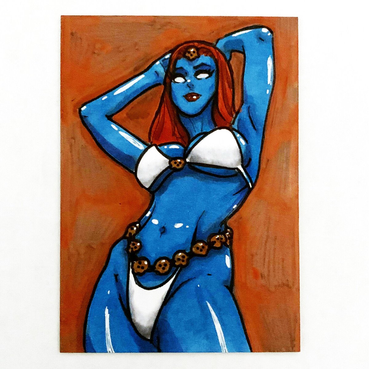 DHGSketchcards's tweet photo. Marvel X-Men's Mystique Sketch Card! 1 of 1! #marvelrivals #xmen #Mystique 

https://t.co/sTcBhBbI0c https://t.co/Q1LP31lziQ