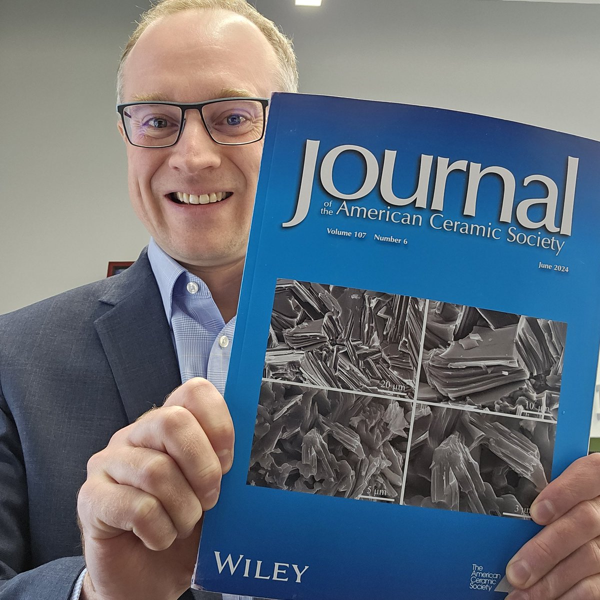 Journal of the American Ceramic Society had over 1.5 million full text views in 2024 alone! 👀 Your new ceramics and glass research is guaranteed to find its audience in JACerS, the flagship journal of The American Ceramic Society. <a href="/ACerSNews/">ACerS</a> <a href="/WileySTEM/">Wiley STEM</a>