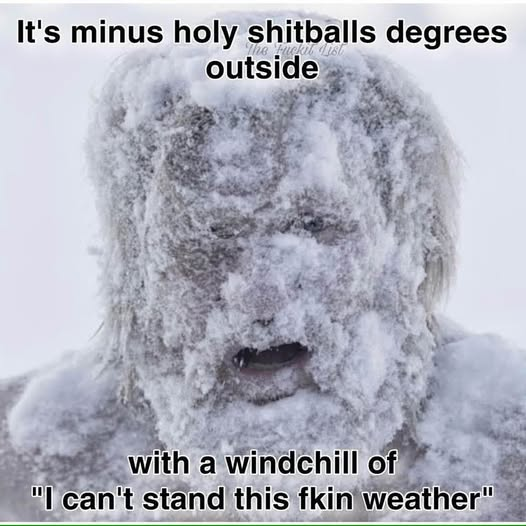 Dr. Denise Lajimodiere (@dlajimodiere) on Twitter photo North Dakota -50 windchill predicted for Monday. North Dakota -50 windchill predicted for Monday.