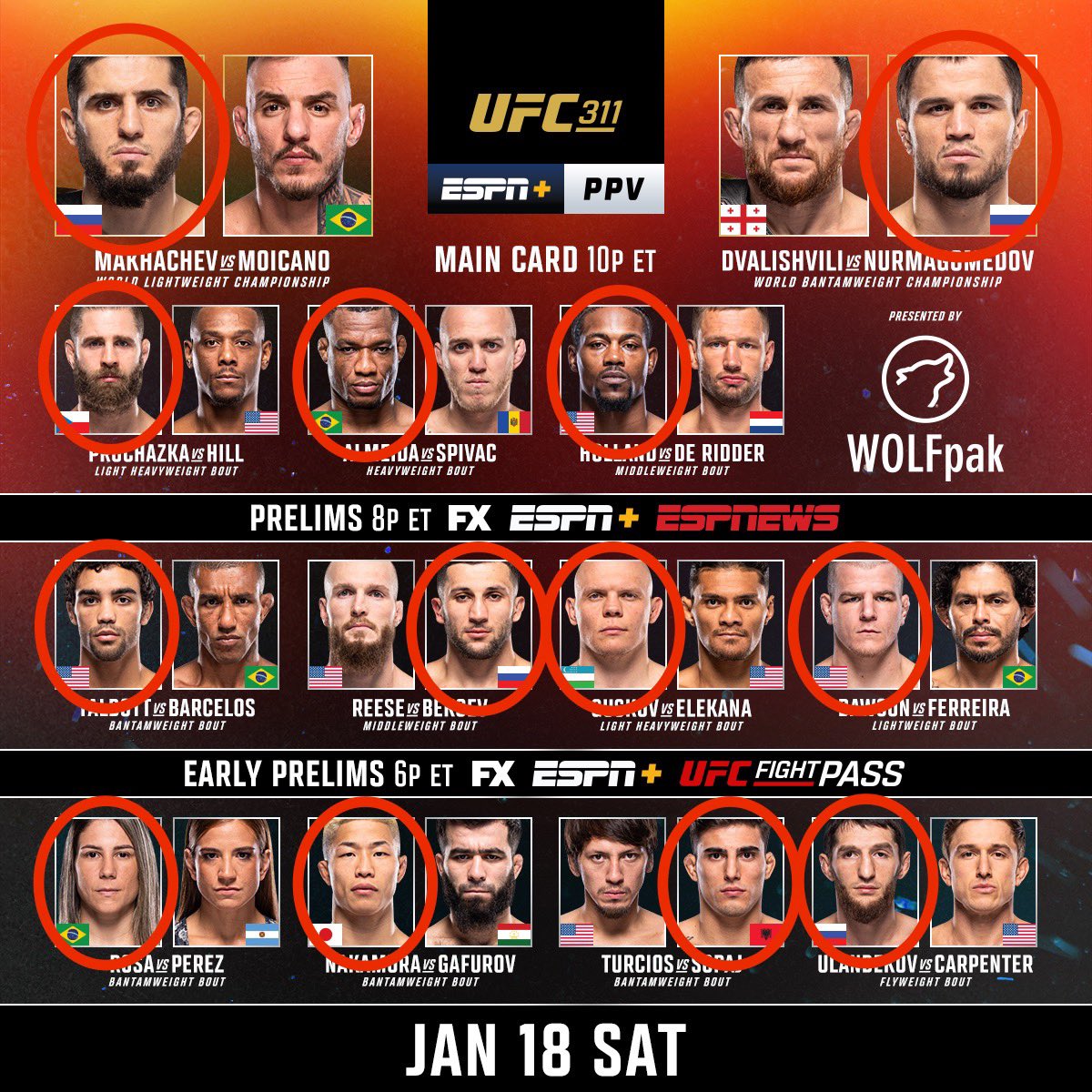 PFP_Podcast's tweet photo. UFC 311 Predictions:
#UFC311 #UFC #MMA https://t.co/yiGggtMFtB