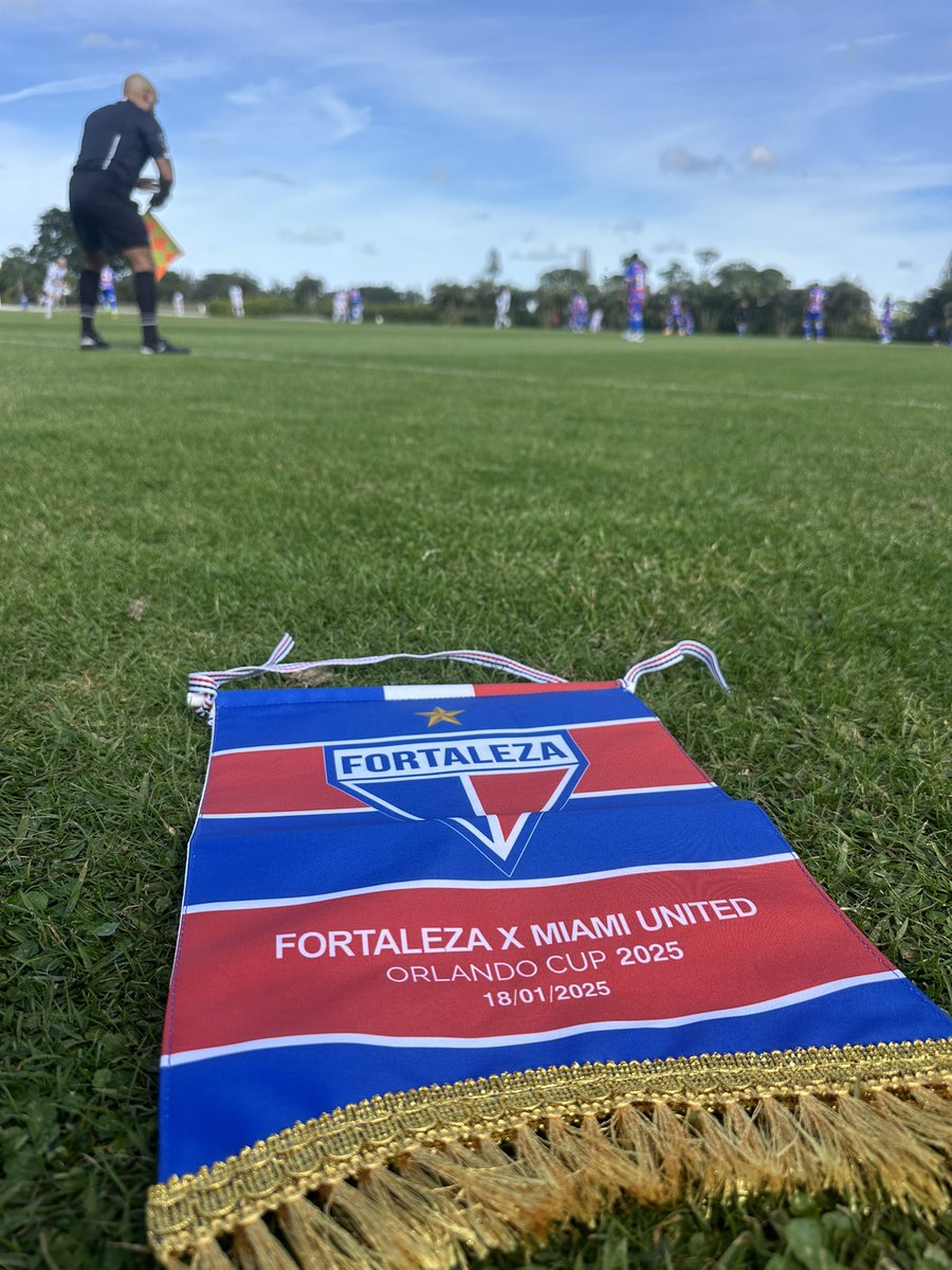 Half Time 
Miami United - <a href="/FortalezaEC/">Fortaleza Esporte Clube 🦁</a>  1-0 
⚽️ #Cachete