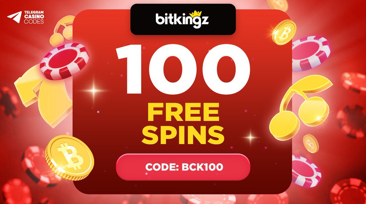 🎁 NO DEPOSIT BONUS: 100 FREE SPINS

⚠️ Only 99 claims available!
🧮 45x Wagering Requirement 
🕹️ Game: Miss Cherry Fruits 
💰 Max. cashout €50

🔐 Use the bonus code at Bitkingz: bitkingzmedia.com/afe6efe11