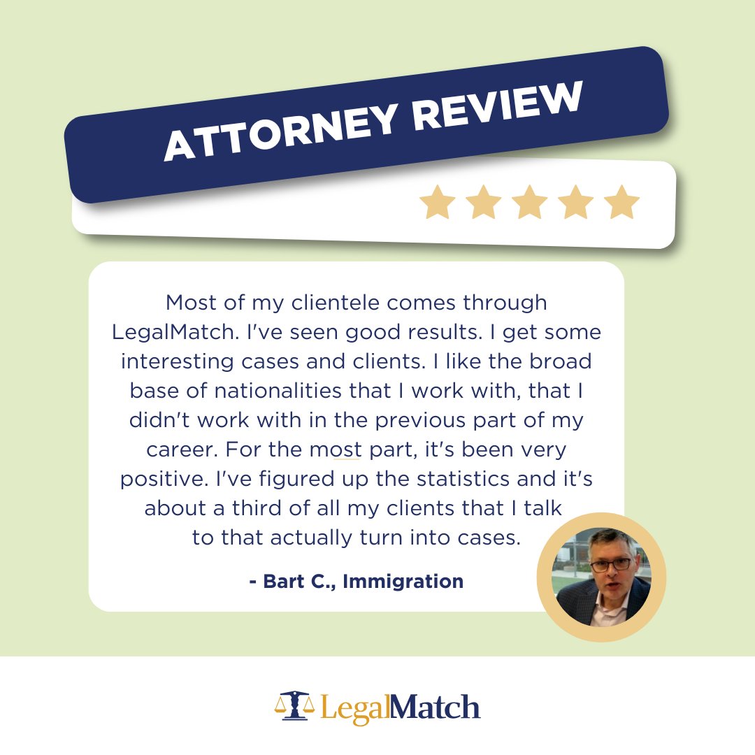 Here is the actual result from real LegalMatch member attorney: ow.ly/s5Kq50UGGlu