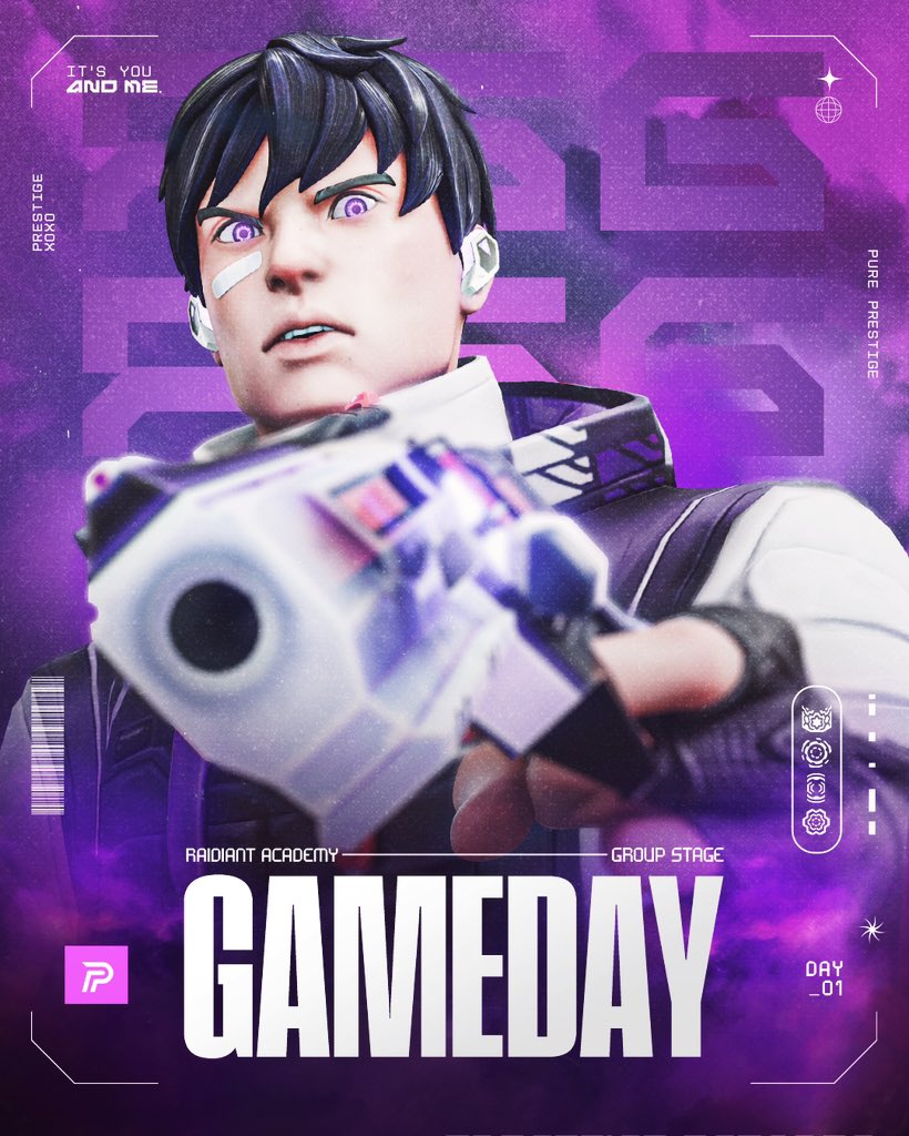 PrestigeGG_'s tweet image. PRESTIGE XOXO TAKE THE STAGE! Competing in #raidiantacademy!! TODAY @ 3 PM EST!

💎 @Xylandir 
💎 @amegayme 
💎 @soleiy1 
💎 @meechybb 
💎 @NTAROSx 

#prestige #pureprestige