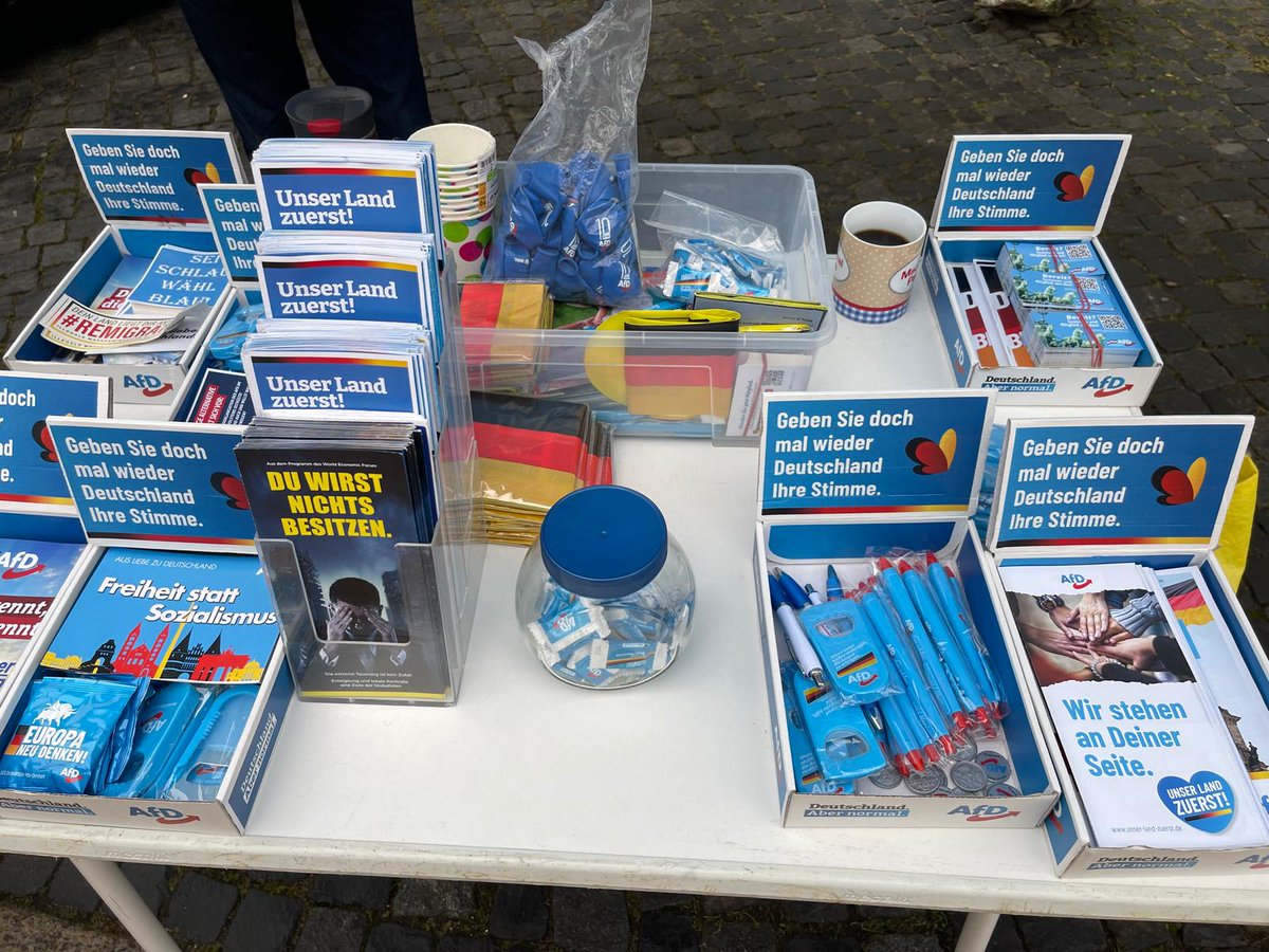Nach unserem Wahlkampfauftakt in Nordhastedt gehts bei uns auch los! Mit gleich zwei Infoständen in Rendsburg und Eckernförde fangen wir einen harten Winterwahlkampf an. 
Auf das es sich lohnt und wir unser Land endlich aus der Kriese holen!#Wahlkampf #AfD #BTW25