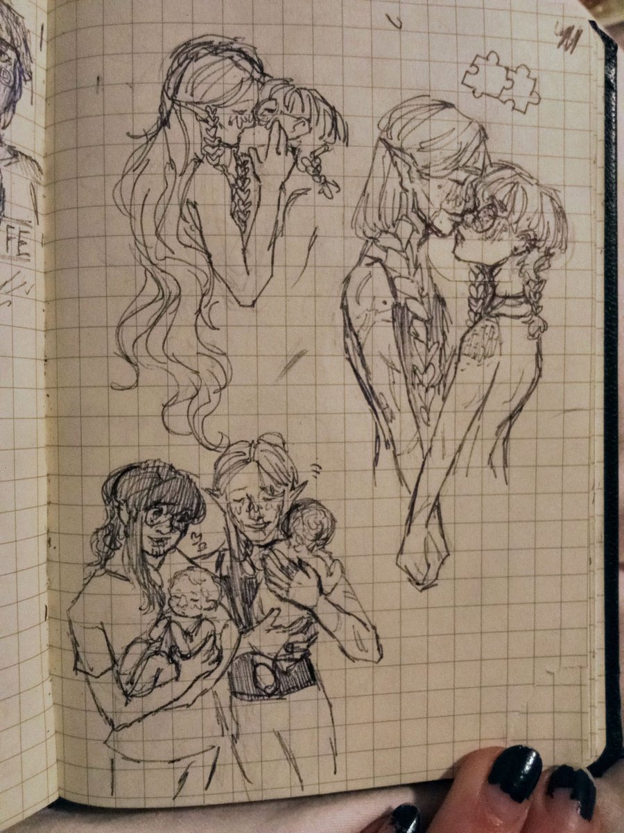 __Xendra__'s tweet photo. Apotheosis found in Xendra sketchbook what a surprise #jrwifanart #jrwiapotheosis #angelstone https://t.co/uD8VMcNJrm