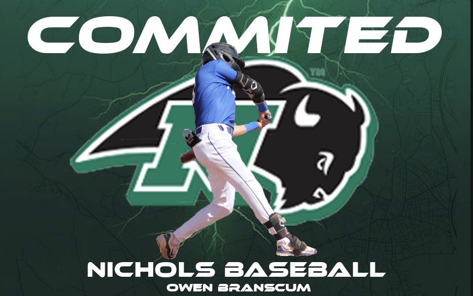 I’m very excited to announce my commitment to Nichols College! I want to thank my family, friends, and coaches. #rollbison <a href="/ncbison_bsbl/">Nichols Baseball</a> <a href="/P2P_baseball/">Pumas Baseball</a> <a href="/SlammersNorth/">Slammers North</a>