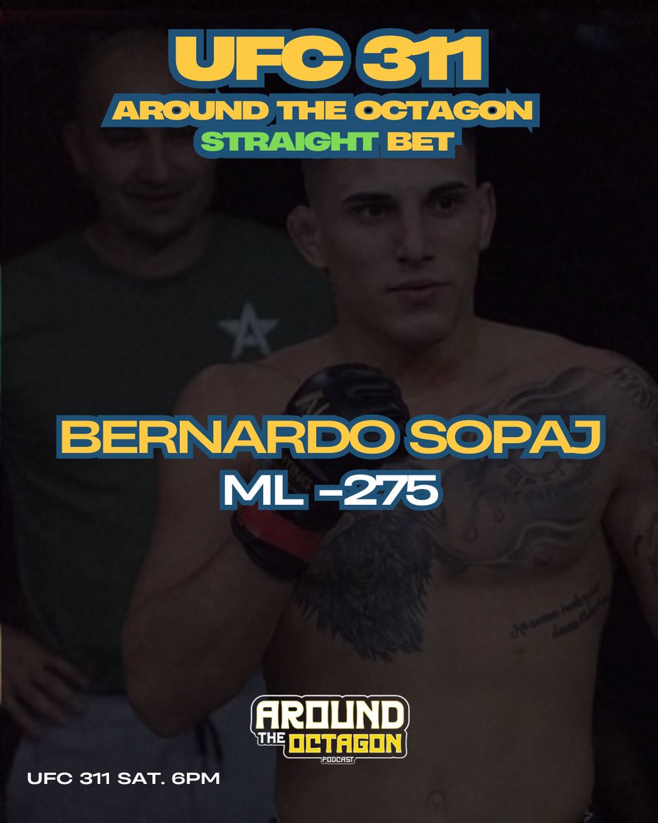 AroundTheFelt's tweet photo. UFC311 plays, 1U for parlay, 2.45U for straight, .5U for cycle. Let’s win some bread
•
•
•
#ufc #mma #ufc311 #ufcpod #ufcpodcast #ufcpicks #ufcparlay #mmapicks #mmaparlay #danawhite #joerogan #islammakhachev #wrestling #boxing #juijitsu #kickboxing #sports #viral https://t.co/uD2xQwALyw