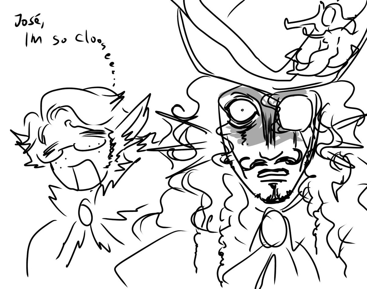brinklechicken's tweet image. SECOND DND SESSION WAS TODAY!! MY ROLLS WERE SO SHIT AND JOSE KEPT TRIPPING AND FALLING OMFG 😭😭 weepy also tried rizzing jose.. failed miserably. the last pic is not canon (yet perhaps..) just me yaoijgn it up