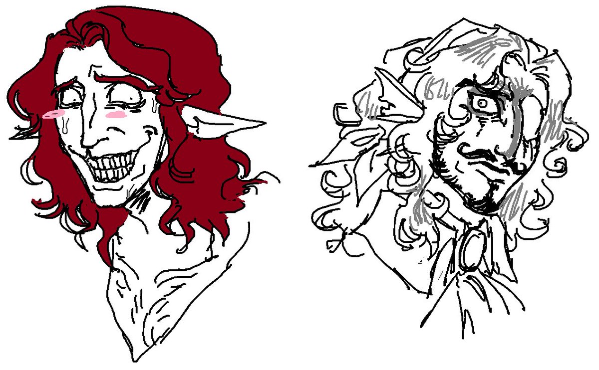 brinklechicken's tweet image. SECOND DND SESSION WAS TODAY!! MY ROLLS WERE SO SHIT AND JOSE KEPT TRIPPING AND FALLING OMFG 😭😭 weepy also tried rizzing jose.. failed miserably. the last pic is not canon (yet perhaps..) just me yaoijgn it up