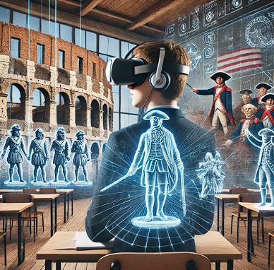 OrchestrateXR's tweet photo. Create history lessons like never before! 📜🌍 With OrchestrateVR, you can craft immersive experiences that let learners explore the past firsthand. Start building today! #ImmersiveLearning #EdTech #HistoryInVR https://t.co/FekFIGDZgH