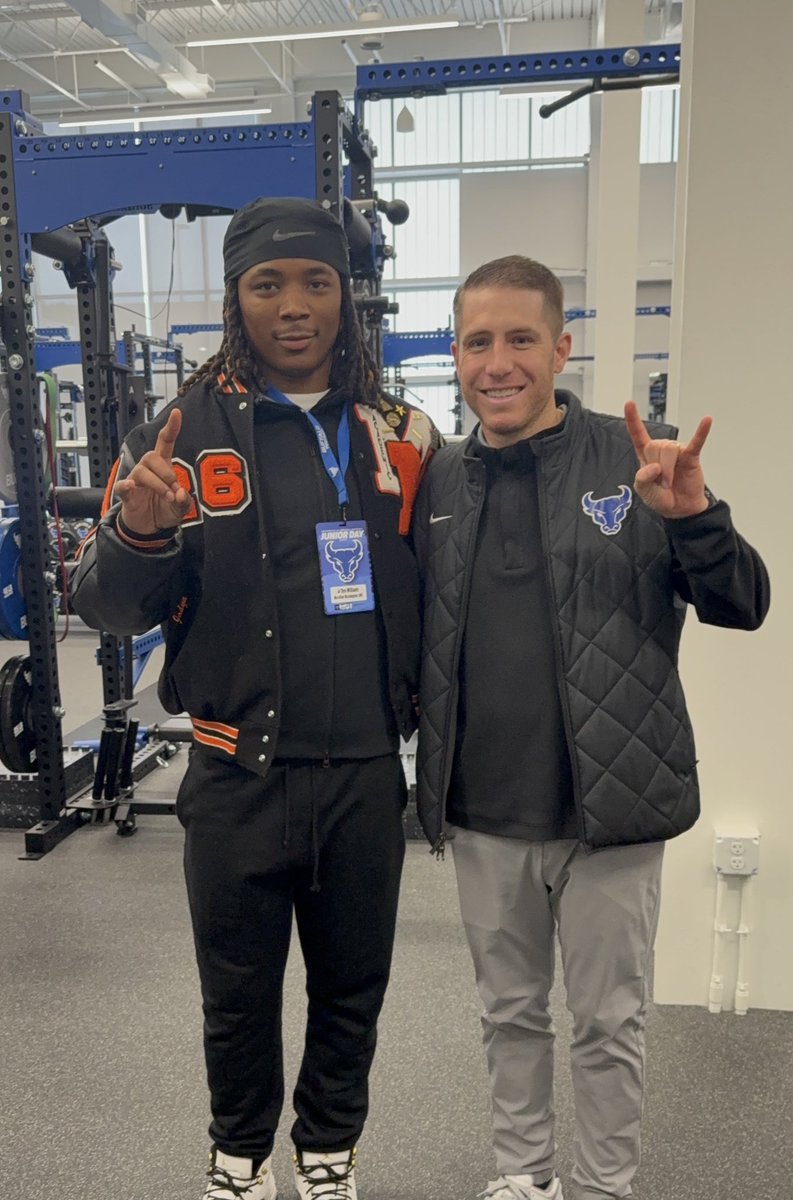 Ja’Dyn Williams 3⭐️ (@jadynwilliams22) on Twitter photo After a great Junior Day and conversation with <a href="/Coach_JoeBowen/">Joe Bowen</a> I am blessed to receive my 3rd Division 1 offer from University at Buffalo 💙 #AGTG <a href="/UBFootball/">UB Football</a> <a href="/MTigerFB/">Massillon Football</a> <a href="/CoachNMoore/">Nate Moore</a> <a href="/SpencerLeno/">Spencer Leno</a>
<a href="/CoachTMcGuire1/">Travis Mcguire</a> <a href="/CoachHaggardUB/">Elijah Haggard</a> <a href="/IanFriedFB/">Ian Fried</a> <a href="/AllenTrieu/">Allen Trieu</a> <a href="/BrianDohn247/">BrianDohn247</a> <a href="/247recruiting/">247Sports Recruiting</a> After a great Junior Day and conversation with <a href="/Coach_JoeBowen/">Joe Bowen</a> I am blessed to receive my 3rd Division 1 offer from University at Buffalo 💙 #AGTG <a href="/UBFootball/">UB Football</a> <a href="/MTigerFB/">Massillon Football</a> <a href="/CoachNMoore/">Nate Moore</a> <a href="/SpencerLeno/">Spencer Leno</a>
<a href="/CoachTMcGuire1/">Travis Mcguire</a> <a href="/CoachHaggardUB/">Elijah Haggard</a> <a href="/IanFriedFB/">Ian Fried</a> <a href="/AllenTrieu/">Allen Trieu</a> <a href="/BrianDohn247/">BrianDohn247</a> <a href="/247recruiting/">247Sports Recruiting</a>