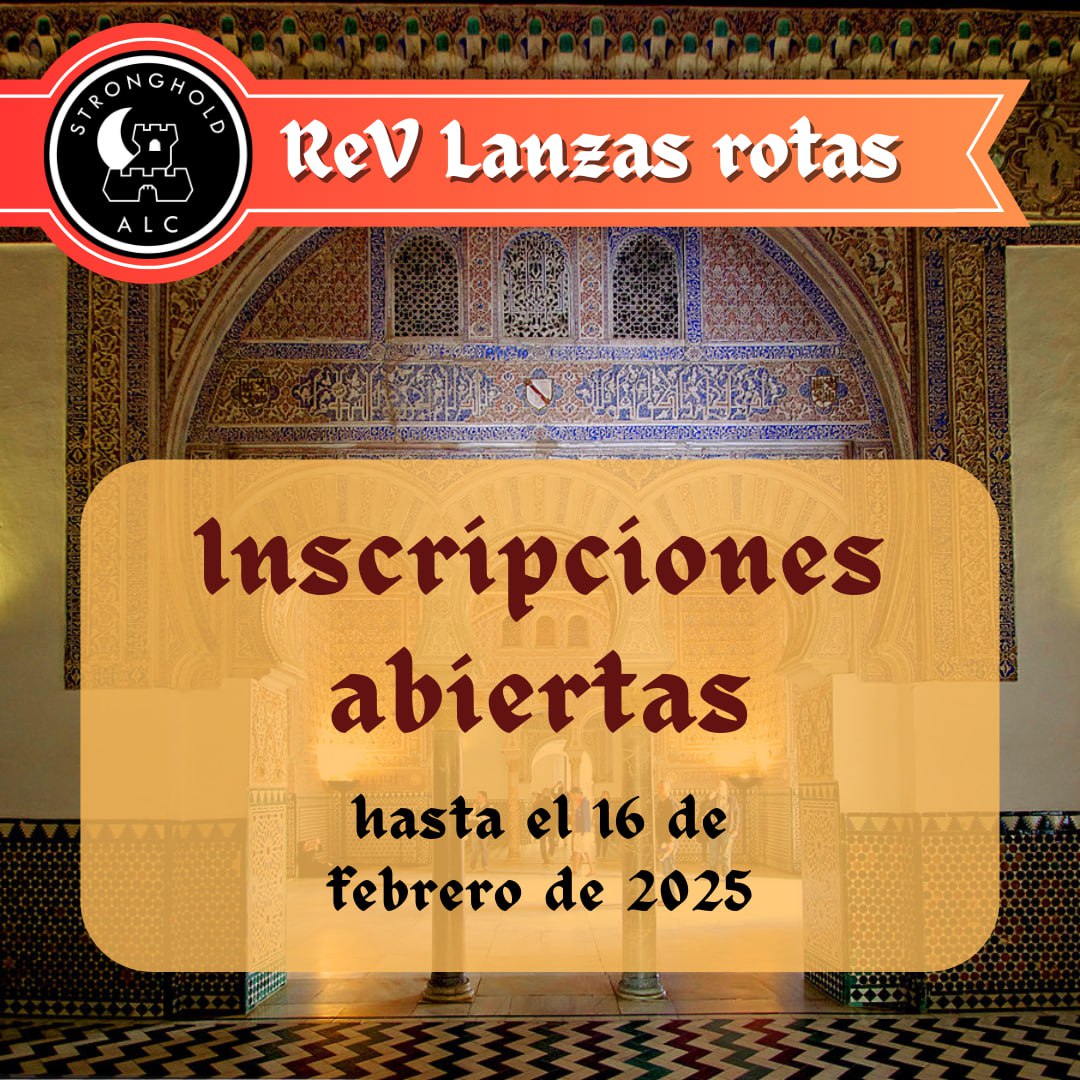 PLACES OBERTEEEEES! #correuinsensates 🏃‍♀‍➡️

Formulari INSCRIPCIONS: forms.gle/42F9xFBhHxQ4v5…

Document de disseny: drive.google.com/file/d/1xW5auJ…

#lanzasrotas #revlanzasrotas #larpbarcelona #canciondehieloyfuego #LARP #ReV #rolenviu #rolenvivo #CdHyF #Dorne