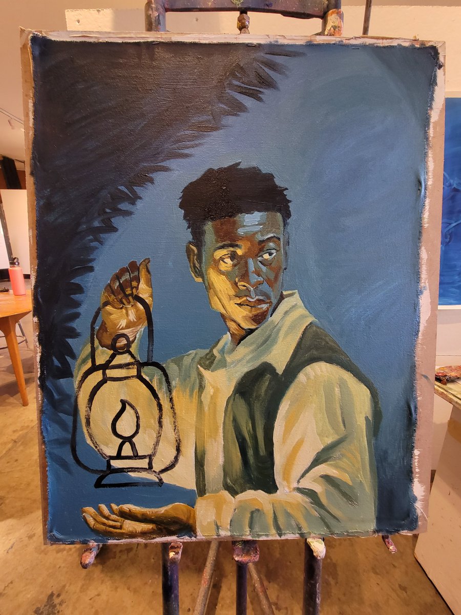 shackled by light
oil on canvas

a piece reflecting on the history of racialized surveillance