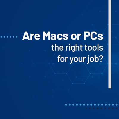 SinglePointOC's tweet photo. This TechTarget article demonstrates that having the right tool for the job you're doing is critical. But whether you utilize Macs or PCs (or both) for your workflow, those devices must be managed and secured. Talk with our team. https://t.co/lJWFJmOg2V https://t.co/o6QGepNwOc