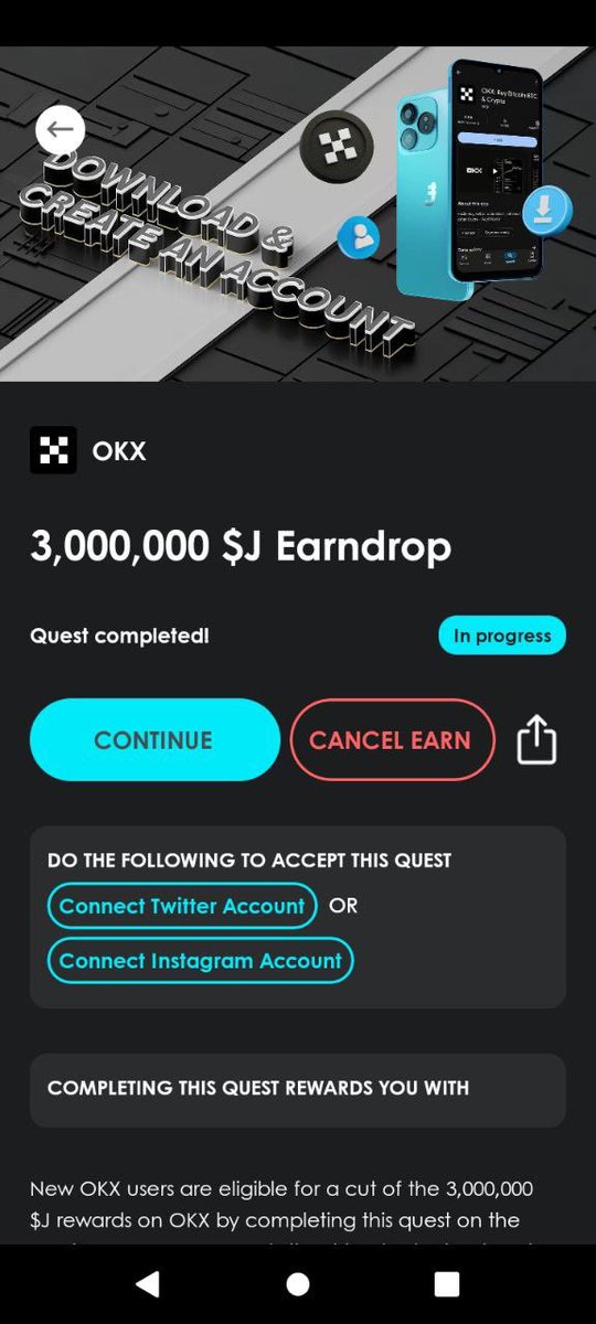 Rotso86's tweet photo. @okx @wallet @JamboTechnology happy to join the quest ✊ https://t.co/E4CosCTGIW