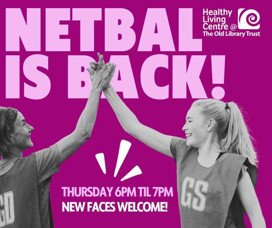 🏐 Ladies Netball 🏐Calling all women!

✅Want to get back into sport, we are running a Netball programme, no experience needed.

📅Every Thursday at 6pm.
📍Bishops Field Sports Hall (Central Drive, Creggan)

ℹ contact Julie on 028 71373870 or message OLT for more information