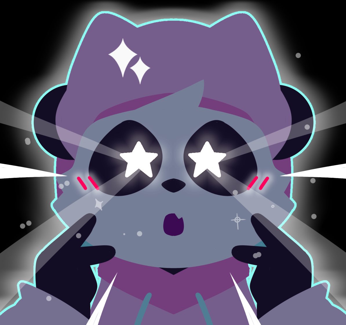 So I’ve been playing Fortnite a lot with <a href="/Mediocre_SG/">Mediocre</a> and I really love the Hatsune Miku collab and mediocre made me this Pan fan art doing the Hatsune Miku emotes. 🥹

Bros so talented fr