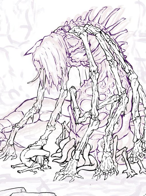 今日の進捗
腕が、腕が多い…ッ!! 