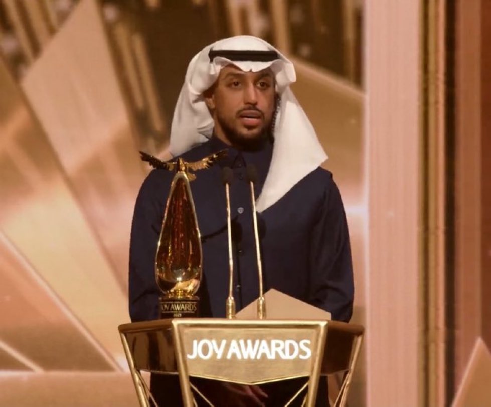 افضل رياضي يستاهل سالم 💙🔥
#JoyAwards