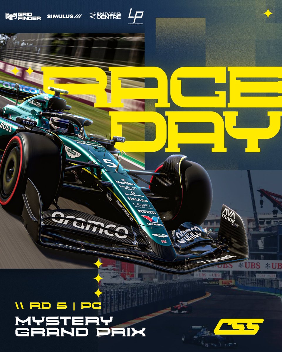 Race Day 
Suzuka 🇯🇵 <a href="/competitivessf1/">Competitive Speed Series</a> S5

Drivers : <a href="/F1Tigerr/">JeremyGlnr</a> &amp; <a href="/Tristan_drbc/">Tristan™</a> 

youtube.com/watch?v=pSDSyx…

#MysteryGP #F124 #CSSS5
