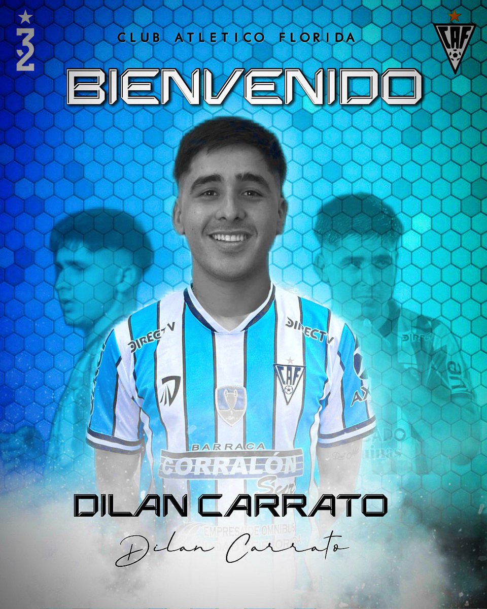 𝗗𝗘 𝗩𝗨𝗘𝗟𝗧𝗔 𝗘𝗡 𝗟𝗔 𝗣𝗜𝗘𝗗𝗥𝗔 𝗔𝗟𝗧𝗔 🤍🩵🤝🏾

El CAF llegó a un acuerdo con Dilan Carrato y cerró su regreso🙌🏾
Su zurda llega a la Piedra Alta para mostrar su gran técnica individual, manejo de tiempo, visión en la cancha y disparo de larga distancia.🔥
Bienvenido 🙌🏻