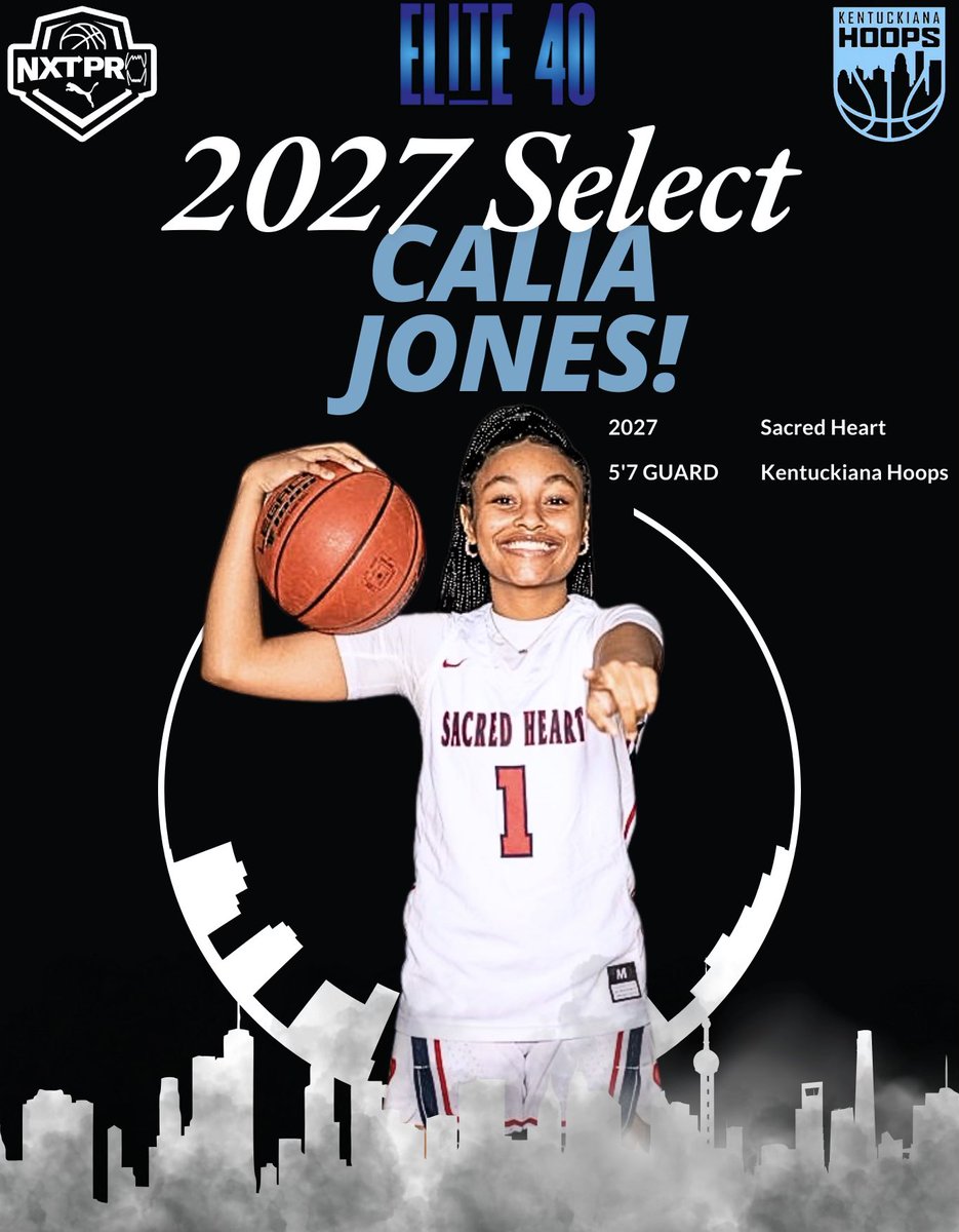 Kentuckiana Hoops Girls AAU (@kyin_hoops_gbb) on Twitter photo <a href="/caliajones_8/">Calia Jones</a> has accepted our invitation to play on our our
2027 Select team this spring/ summer.
You will find her at all of the major live period events and on the <a href="/PRO16G/">NXTPRO Girls League</a> circuit and the <a href="/Elite40League/">Elite 40 League</a>
DO NOT leave her open! Phenomenal shooter with DEEP range! <a href="/caliajones_8/">Calia Jones</a> has accepted our invitation to play on our our
2027 Select team this spring/ summer.
You will find her at all of the major live period events and on the <a href="/PRO16G/">NXTPRO Girls League</a> circuit and the <a href="/Elite40League/">Elite 40 League</a>
DO NOT leave her open! Phenomenal shooter with DEEP range!