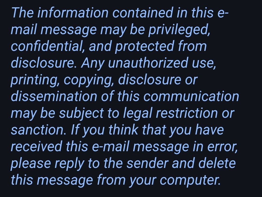 CleoreYTB's tweet image. Leave me the f*ck alone Lillee.

11 emails/Messages in 18 days.