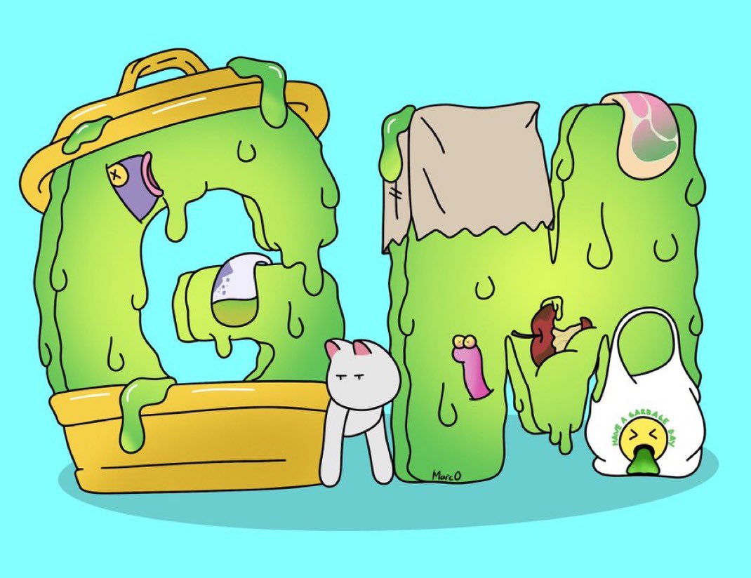 Did you touch trash today?