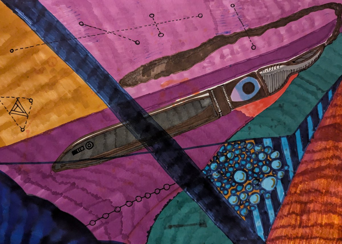 Ink on copy paper (cropped for X)