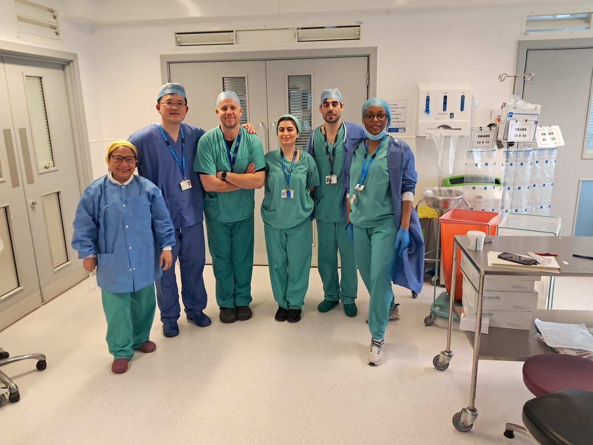 karlkingyong's tweet image. Outstanding team for a fantastic NXT Overstitch device for the Endoscopic Sleeve Gastroplasty at our @ImperialNHS, Bariatric Interventions and Weight Management Unit. 
@bostonsci