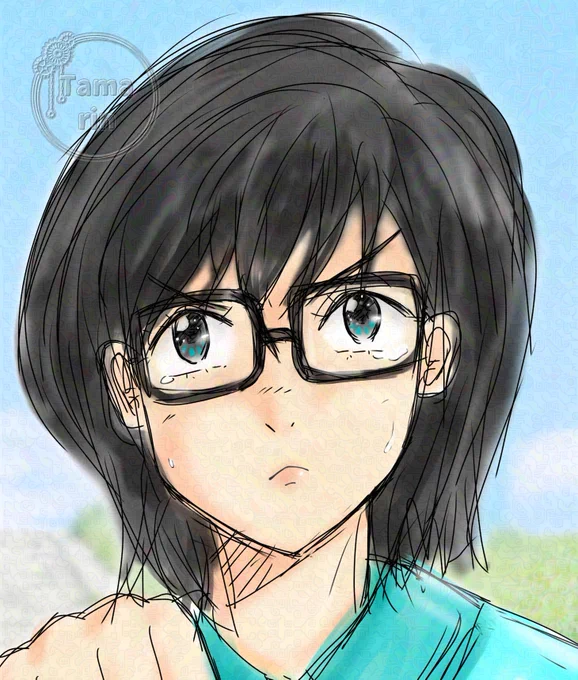 #無言で眼鏡娘をあげる見た人もやる 