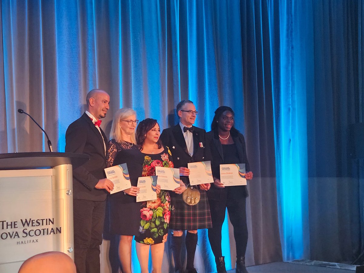 RanyIbrahim's tweet photo. I AM Honoured Beyond Words. Last night was a truly unforgettable moment as I had the privilege of being officially inducted into the Hall of Fame, recognizing those who have made a meaningful impact on immigrant communities in Atlantic Canada.#CommunityLeadership #AtlanticCanada https://t.co/OW0CB0mXGJ