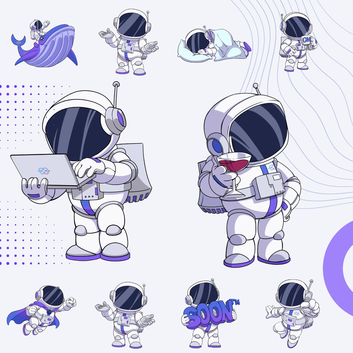 IagonOfficial's tweet photo. 🎉 Meet our new, truly branded Iagonaut! 🚀
A true mascot who inspires and drives us to push boundaries beyond the ordinary. 🌌