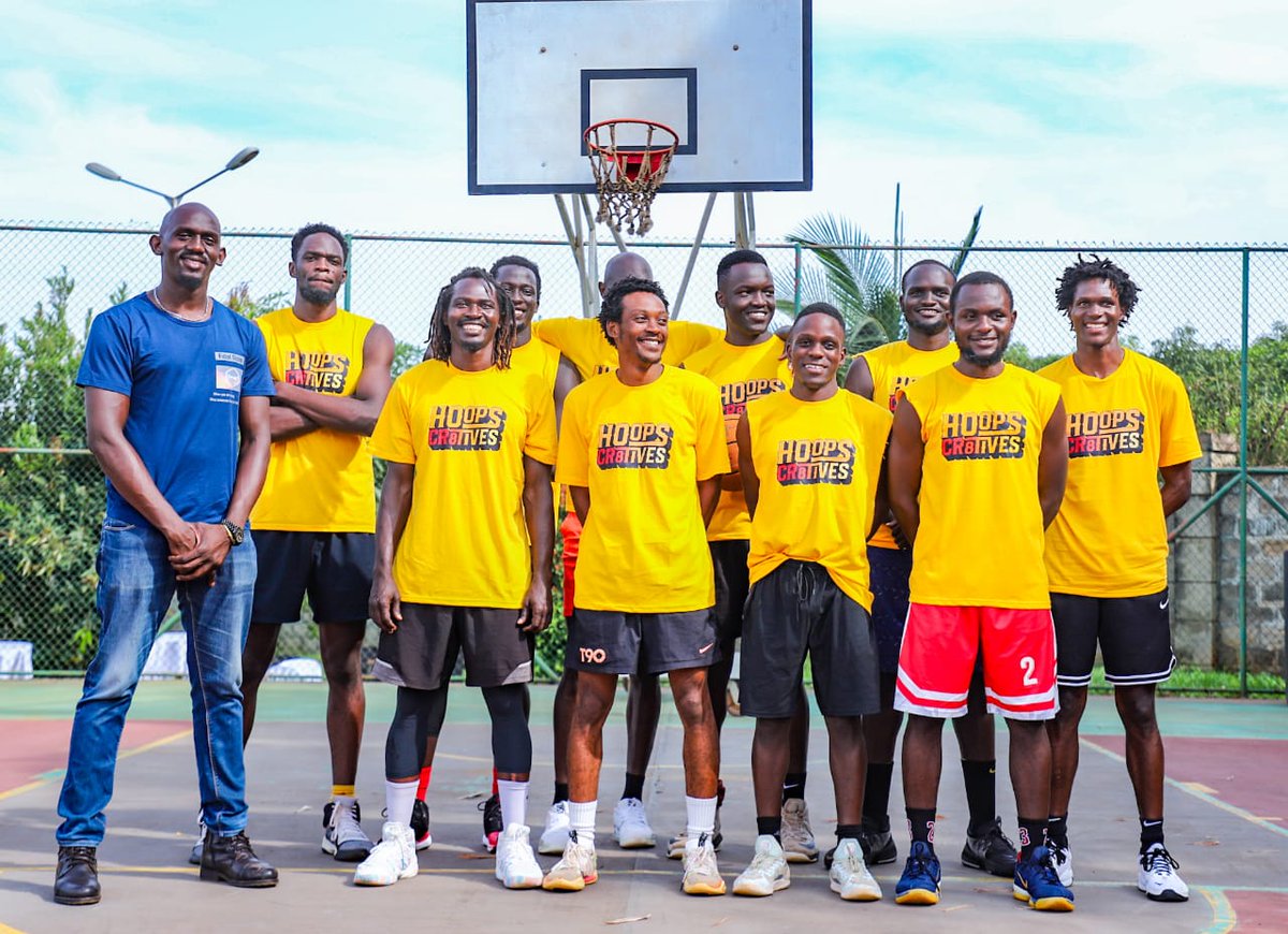 NdonaBrenda's tweet photo. Relive #CreativeHoops25 #BallingWithAzolibe Edition One participating teams in a flick!
Team Enabu
Team Trish
Team Drileba
Team JPC Luzira
@Rogers_soUg on the lens https://t.co/L8eUxoUfFe