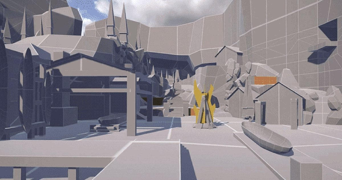 VoidBlade_'s tweet photo. What is #LevelDesign!  Level design is the practice of planning and building spaces for #videogames.  The complexity of the level all depends on the needs of the game.  Most levels start out as a #BLOCKOUT / a rough 3D draft built with simple shapes. #UnrealEngine https://t.co/njoaTOUgo0